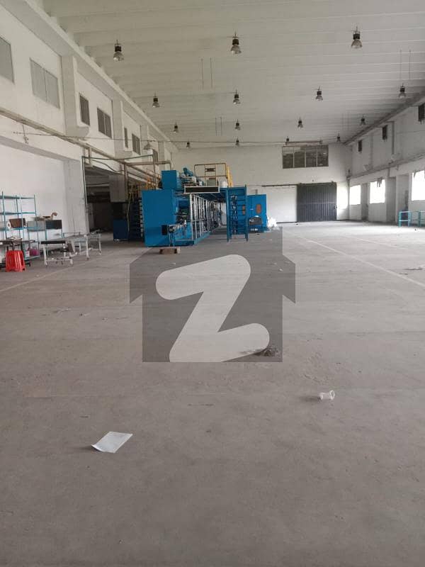 Hot Location 50.000 Sq Ft Factory Wearhouse Available For Rent In Sunder Industrial Estate Lahore