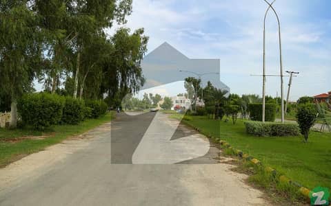 2 Kanal Residential Plot On Backside of Main Road For Sale In Chinar Bagh Mehran Block