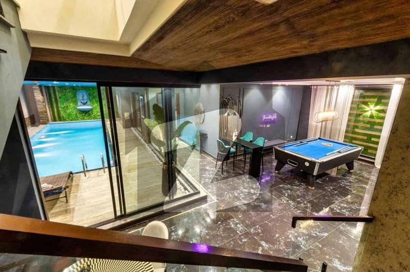 FULL BASEMENT FULLY FURNISHED MAZHER MUNIR DESIGN SWIMMING POOL+HOME THEATER Out Standing Top Quality PRIME Hot Location For Sale At Very Reasonable Price