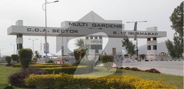 8 Marla Plot in F block Multi Garden B17 for sale