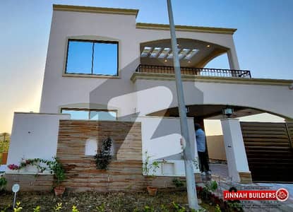 Exquisite Semi-Furnished Villa with A+ Construction Quality in Prime Precinct 6, Bahria Town Karachi