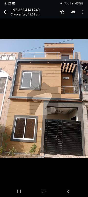 3 marla 22 Square feet double story brand new luxurious house for sale