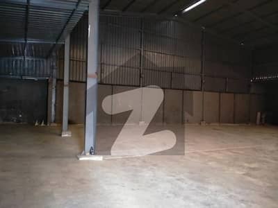 I-9 WAREHOUSE 5000 SQ. FEET GOOD HEIGHT BEST LOCATION NEAR TO DRY PORT SEPARTE GATE FOR IN & OUT. PARKING SPACE FOR LONG VEHICALS