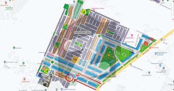 10M Residential Open Plot File - Etihad Town Phase 1 - A Ext. Block