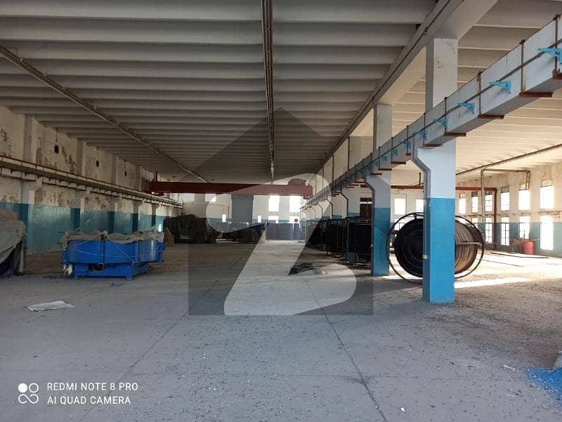 Well Constructed and Maintained Factory on (17,500 SqMetrs) 4.3 Acres is Available for Sale on Prime location at Hite LIEDA, Hub Chowki
