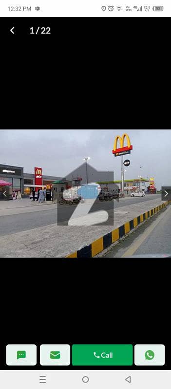 ڈی ایچ اے فیز 7 - بلاک یو فیز 7,ڈیفنس (ڈی ایچ اے),لاہور میں 1 کنال رہائشی پلاٹ 3.6 کروڑ میں برائے فروخت۔