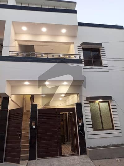120 Yard Corner Double Storey Brand New House In Block 6 Gulshan-E-Iqbal