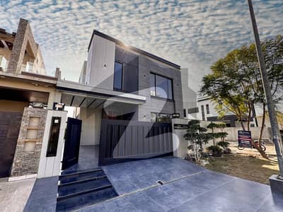 Full Basement 10 Marla Unique Modern Design House For Sale In DHA Prime Location