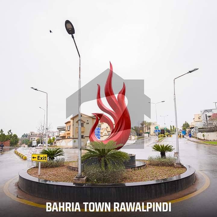 Bahria town phase 8 block E plot available for sale