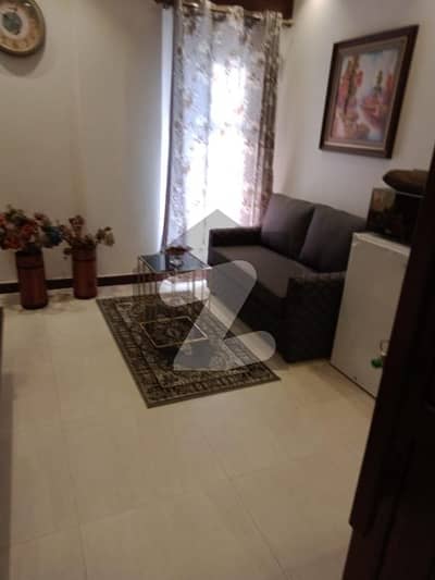 Tow Bed Furnished Apartment Available For Rent In Sector D Bahria Town Lahore