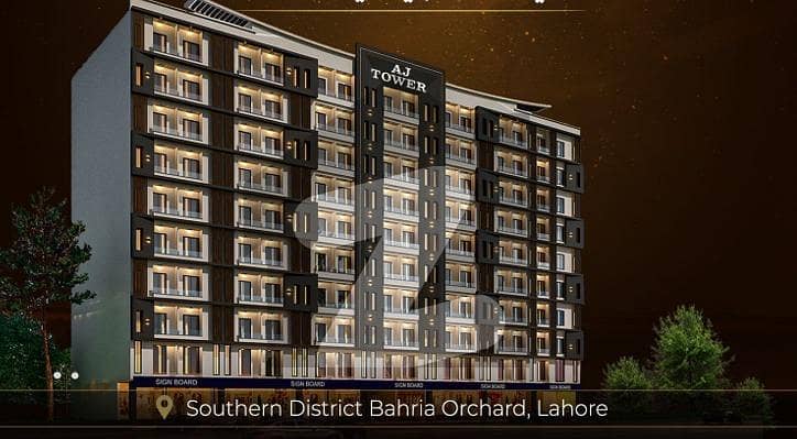 Booking Only 531000/-Shop For Sale AJ Tower Southern District 2.5 Years Installment Plan Bahria Orchard Lahore