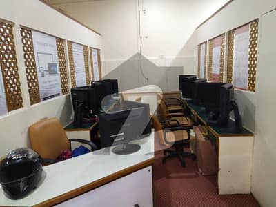 1100 Sq ft Full Furnished office is available at main Shahra e Faisal in 12 hours building