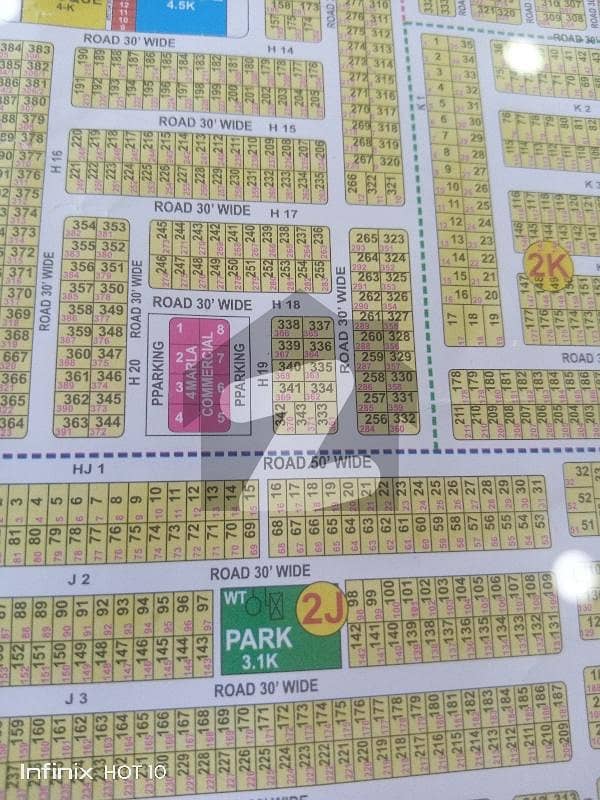 DHA Rahbar Sector-2 Block J low budget option available facing small park best option for build a house its residencial area with all dues clear