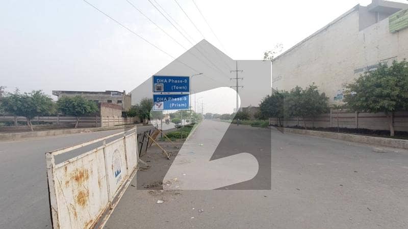 "Unparalleled Views: DHA 9 Town Plot in Block A Facing 8 Marla - A Rare Find!"