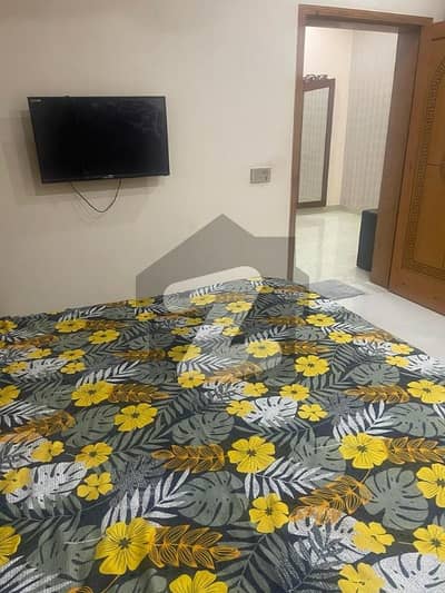 Fully Furnished Flat Portions & House Is Available For In Bahria Town Lahore