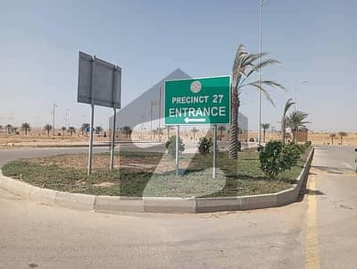 Bahria Town Karachi Precinct 27 Plot Is Available .
