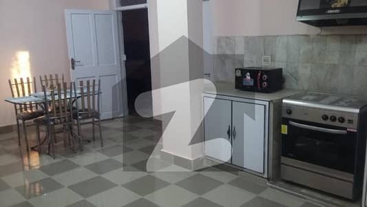 F-6 Fully Furnished One Bedroom Upper Portion Available For Rent