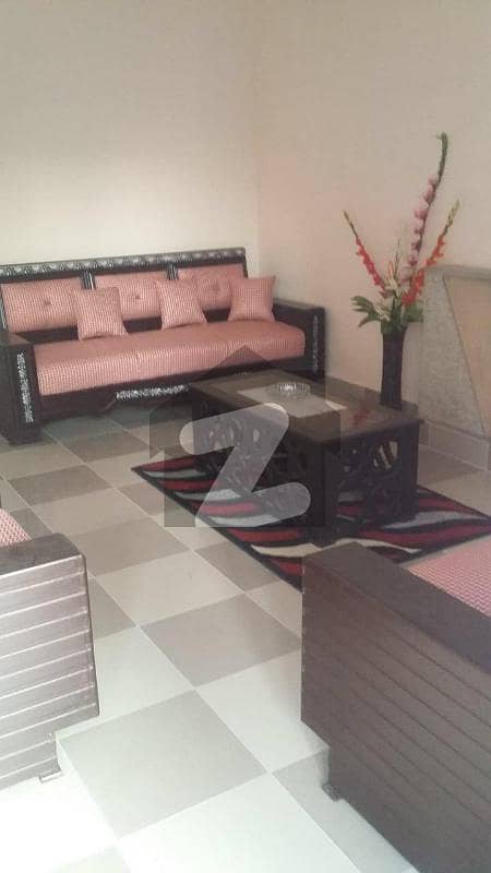 F-6 Fully Furnished One Bedroom Upper Portion Available For Rent