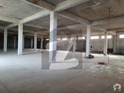 Warehouse Storage Space 14000 Sq Ft Covered With 50kva Electricity Connection Vacant For Rent At Main Saggian