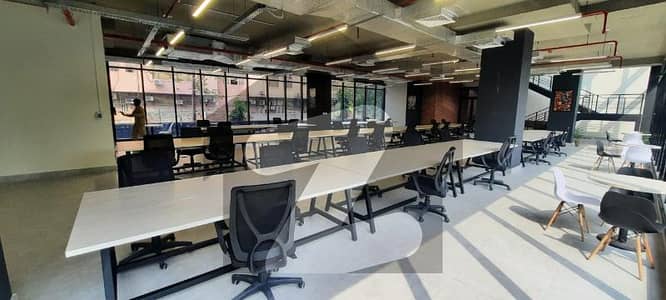 Beautiful Office Floor 8000 Sq Ft Fully Furnished.