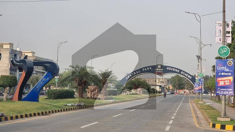 10 Marla Facing Park Non Possession Plot For Sale In D Block Central Park Lahore