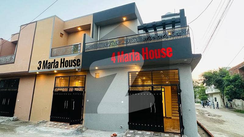 3 Marla Double Storey House For Sale In D Block Hamza Town Lahore