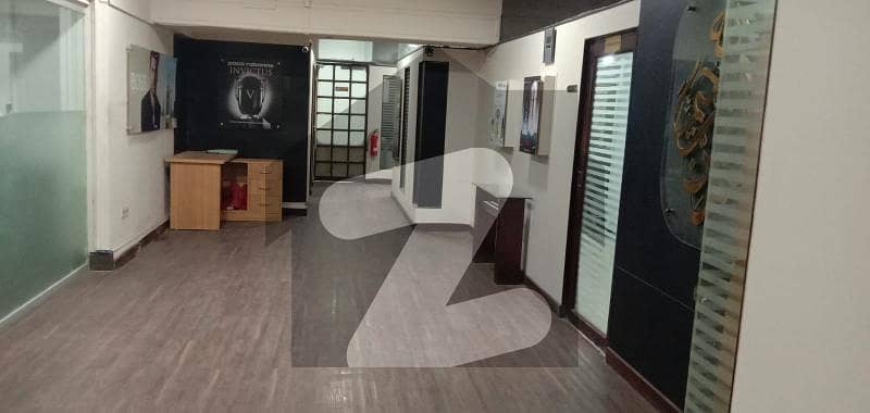 10000 Sq Ft Space Fully Furnished Main Shahrah E Faisal Maintain Building