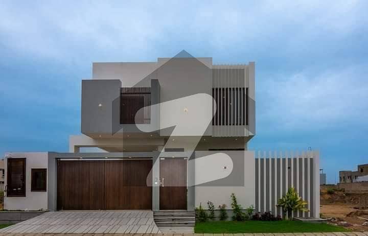 500 Yards Modern Architecture Villa With Pool Basement Available For Sale