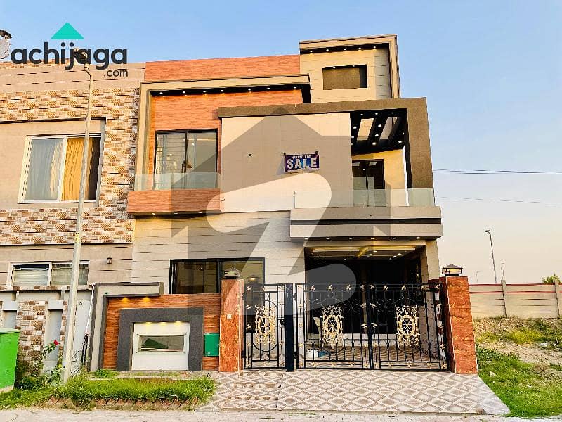 5 Marla Brand New Lavish House for Sale in Jinnah Block Bahria Town Lahore