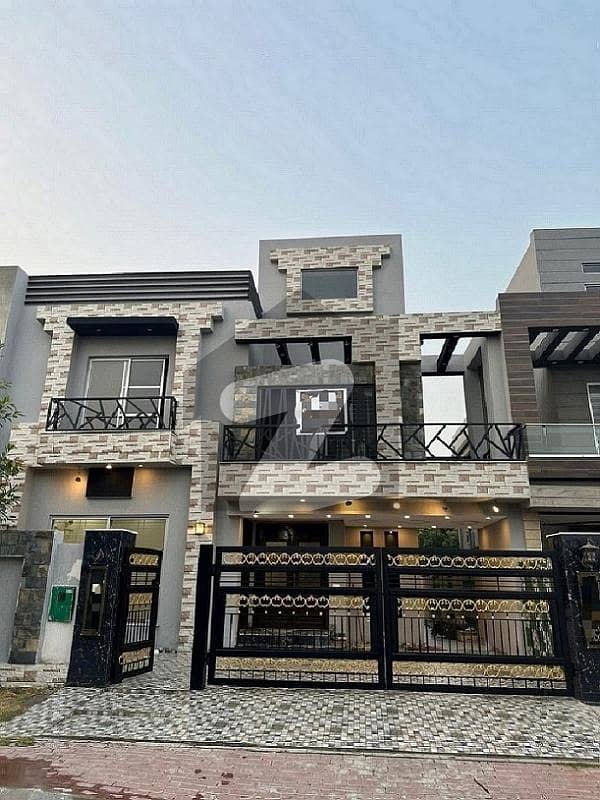 Facing Park 10 Marla Brand New Lavish House For Sale In Talha Block Super Hot Location Bahria Town Lahore Demand 330