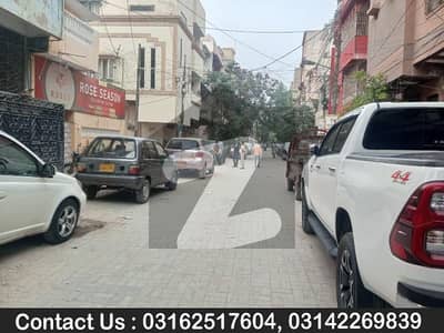 3 Side Corner Ground Plus 1.5 House Wide Road For Sale