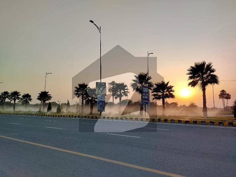 01-Kanal Plot Located On 250ft Wide Road In Front Of DHA Club Available For Sale