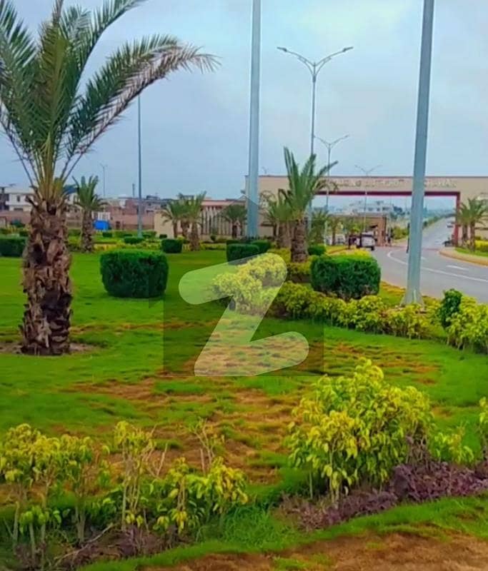 DHA PESHAWAR Army category kanal plot on walking distance to Mosque Mart and Park