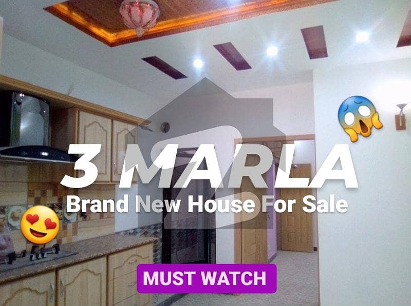 3 Marla Luxurious Beautiful Brand New House