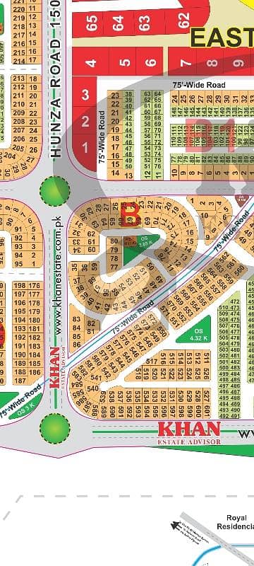 LDA City Lahore A Block 1kanal onground Plot for sale