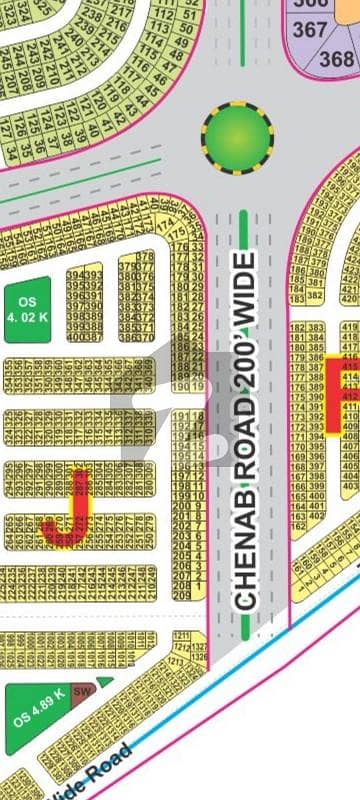 LDA City Lahore J block 5 Marla plot for sale in reasonable price