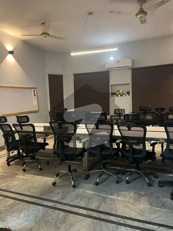 1 Kanal Lower Portion For Silent Office In Johar Town Near Emporium Mall Prime Location