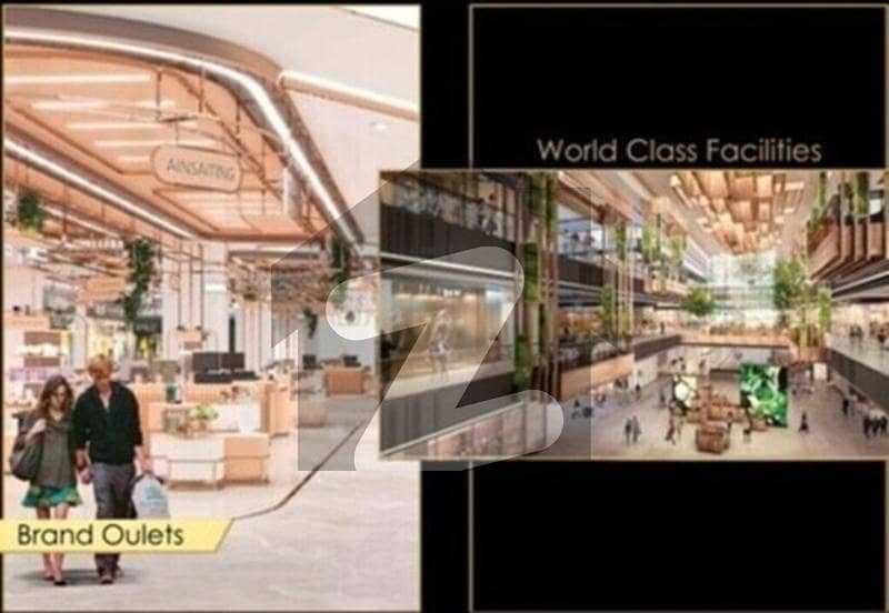 400 Sqft First Floor Commercial Outlet For Sale on Down Payment And 3 Year Instalment Plan In Kuwait Mall Bahria Town Lahore