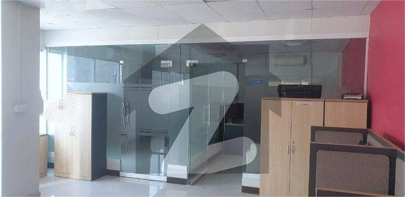 G-10 1200 Sqft Fully Furnished Office With HVAC
