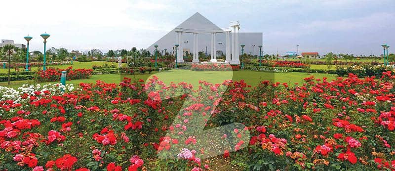 Facing Park 10 Marla Plot For Sale In Quaid Block Sector E Bahria Town Lahore