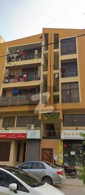 اتحاد کمرشل ایریا ڈی ایچ اے فیز 6,ڈی ایچ اے ڈیفینس,کراچی میں 2 کمروں کا 4 مرلہ فلیٹ 1.2 کروڑ میں برائے فروخت۔