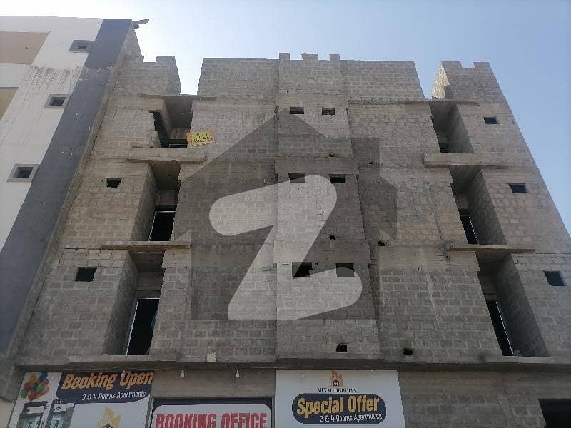 میرٹھ سوسائٹی سکیم 33,کراچی میں 2 کمروں کا 4 مرلہ فلیٹ 87.0 لاکھ میں برائے فروخت۔