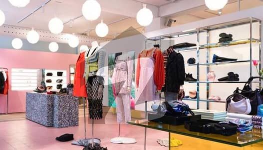 Commercial Shop Available With 15% Rental Annually At MM Alam Road