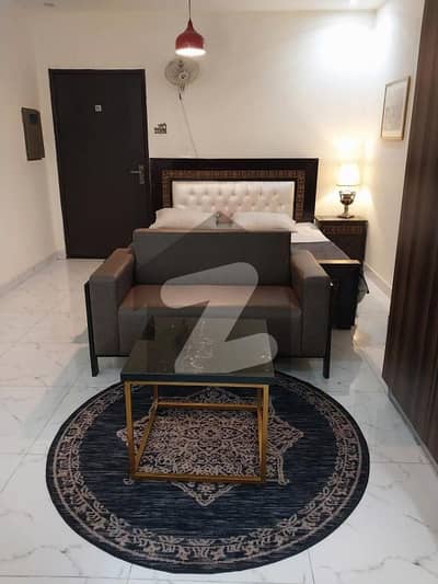 Studio Brand New Luxury Furnished Flat In Sheranwala Heights Canal Road Nearest Shahkam Chok Lahore