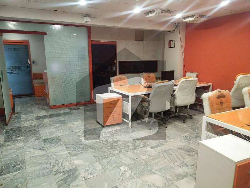 1400 Sq Ft Semi Furnished office is available at main Shahra e Faisal 24/7 building