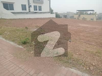 Sector A 1 Kanal Plot For Sale With 3 Marla Extra Land Sun Face Solid Land Heighted Location Near Bahria New Head Office