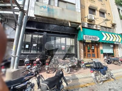 Ground Basement Shop For Rent DHA Phase 6 Main Saba Avenue Small Bukhari Commercial