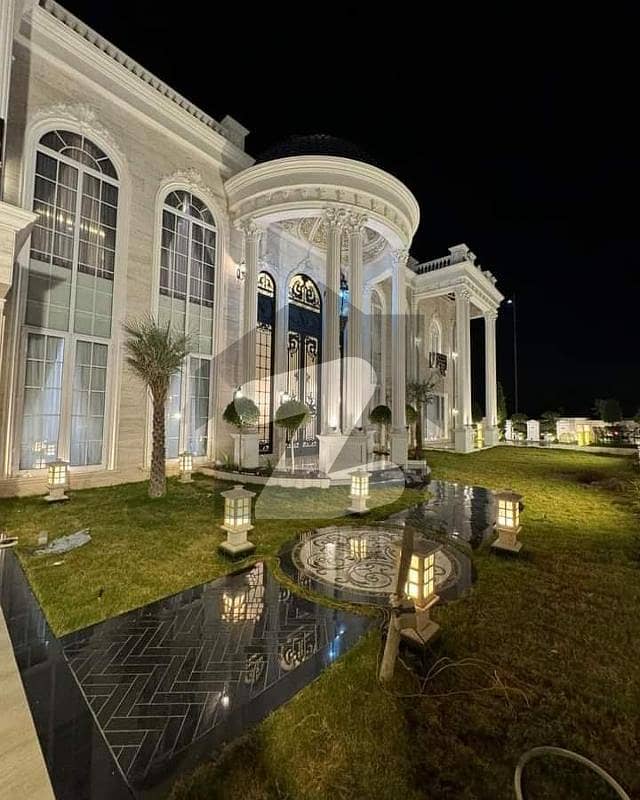 2 Kanal Brand New Original Faisal Rasul Design Fully Furnished Ultra Spanish Royal Mansion For Sale Near To Park and Commercial market DHA Phase 6