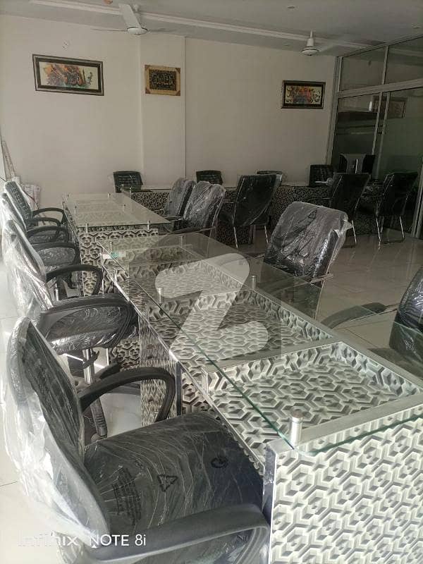 Office Furniture Setup For Sale In DHA Phase 8 Commercial Main Boulevard