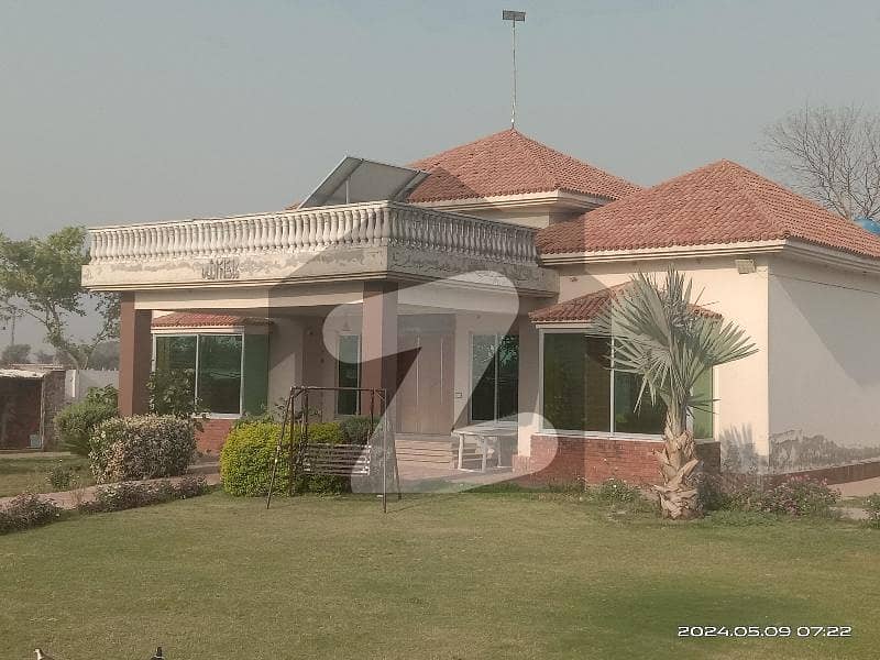 برکی روڈ کینٹ,لاہور میں 2 کمروں کا 4 کنال فارم ہاؤس 2.5 کروڑ میں برائے فروخت۔